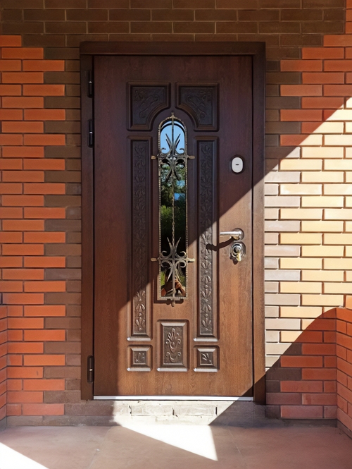 Утепленная стальная дверь