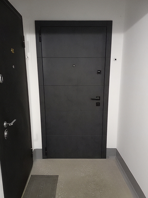 Дверь для квартиры с МДФ-панелью