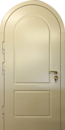 Арочная металлическая дверь