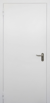 Дверь из оцинкованной стали