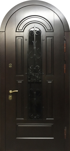 Арочная дверь в дом