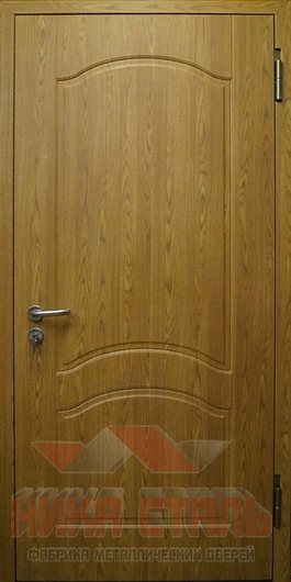 Противопожарная дверь с отделкой МДФ