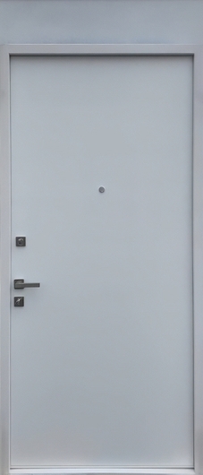 Однопольная техническая дверь с верхней вставкой